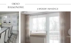 Okno z balkonem jakie firanki - idealne rozwiązania dla Twojego wnętrza